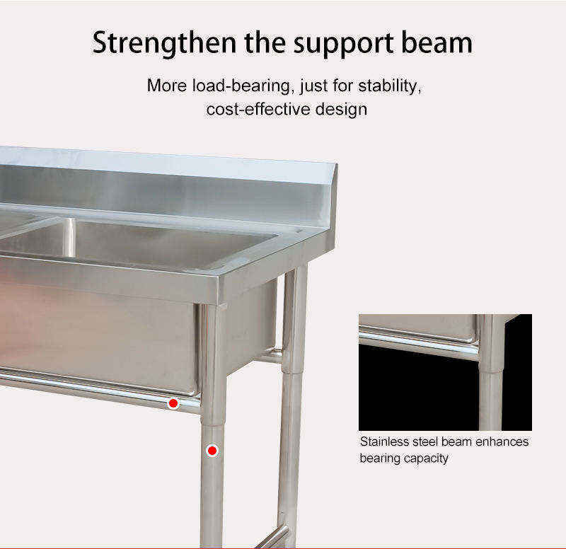 حوض مطبخ تجاري من الفولاذ المق - مراجعة Commercial Kitchen Sink وسعره