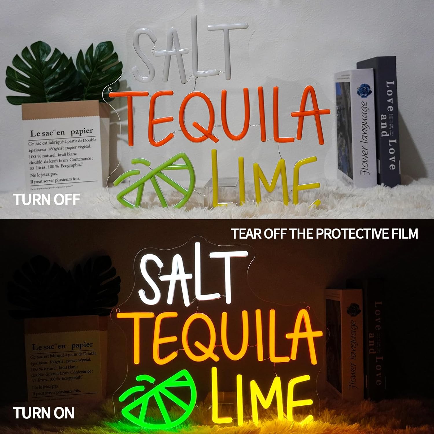 الملح تيكيلا الجير النيون تسجي - مراجعة Commercial Kitchen Light وسعره