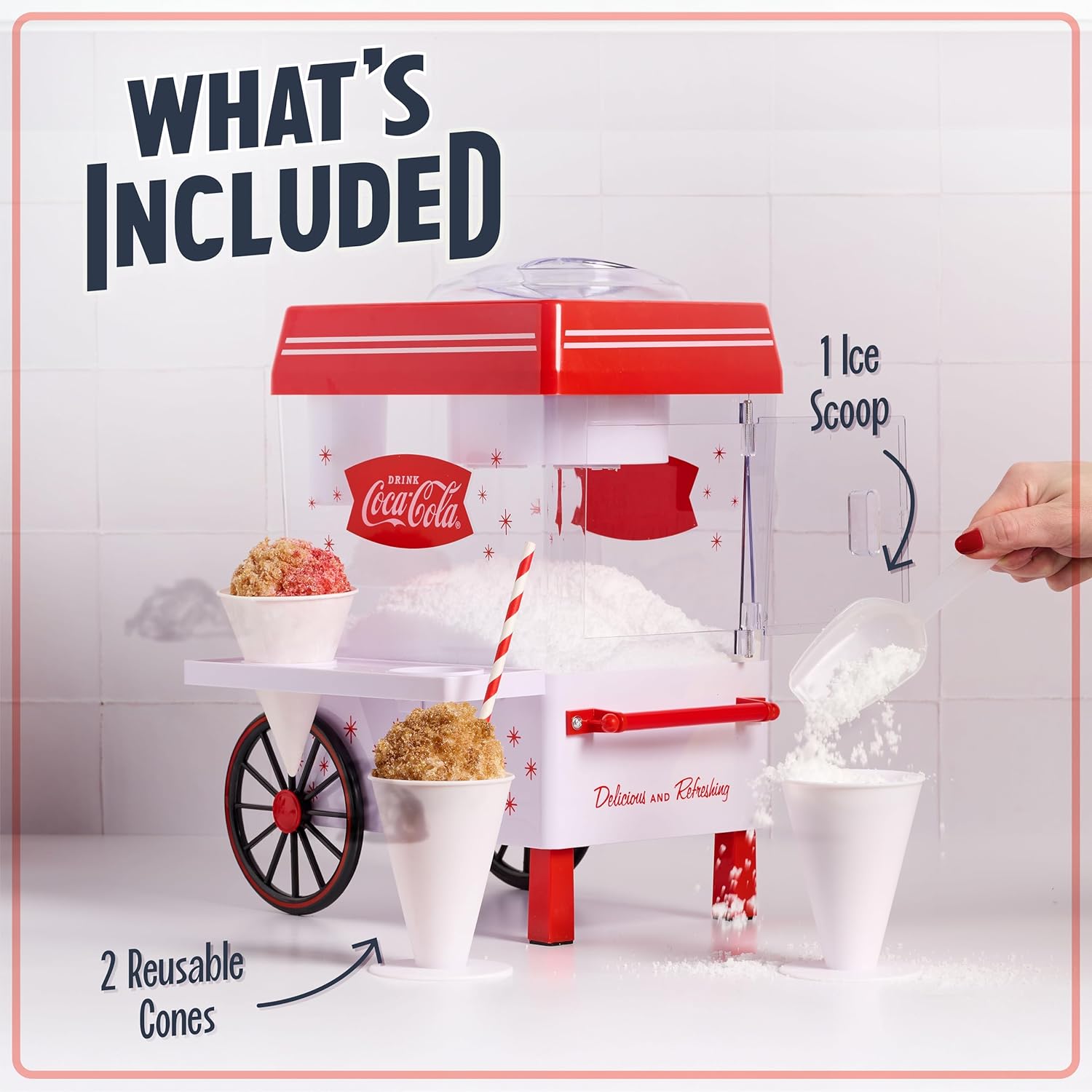 آلة صنع الثلج المجروش من كوكا  - مراجعة Slushy Machine وسعره