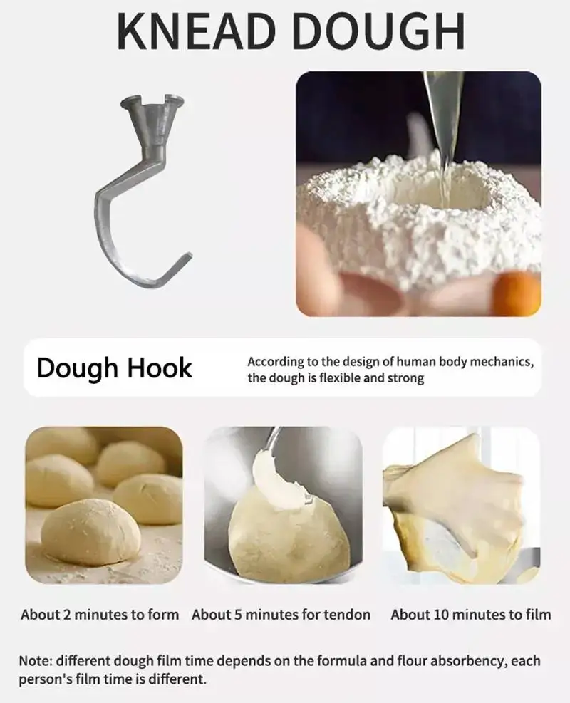 خلاط طعام صناعي عالي السرعة لم - مراجعة Dough Mixer Machine وسعره