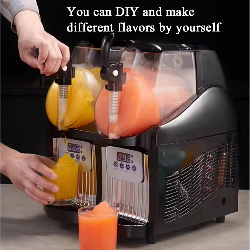 آلة صنع السلاش لا تحتاج إلى ثل - مراجعة Slushy Machine وسعره