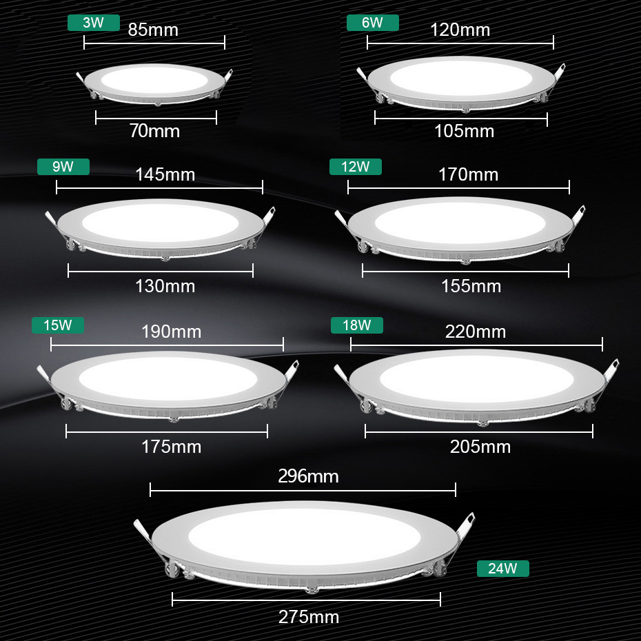 مصباح LED دائري/مربع فائق النح - مراجعة Commercial Kitchen Light وسعره