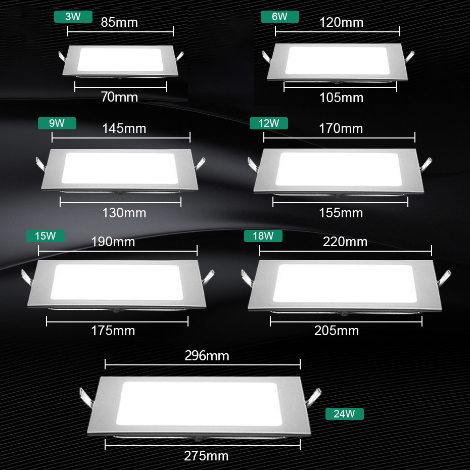مصباح LED دائري/مربع فائق النح - مراجعة Commercial Kitchen Light وسعره