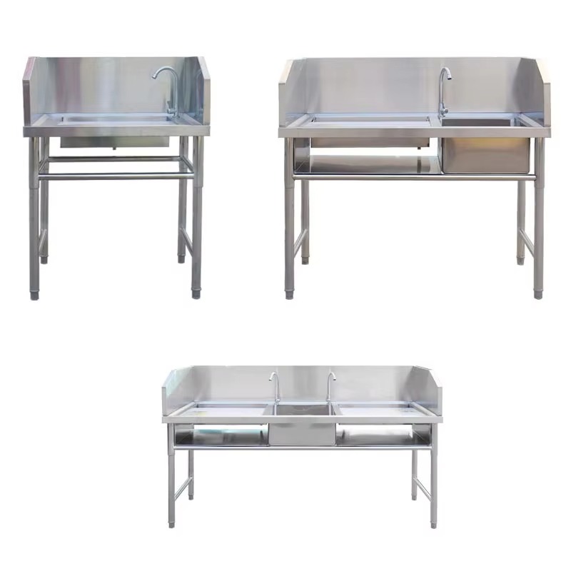 طاولة عمل المطبخ لتنظيف الأسما - مراجعة Commercial Kitchen Sink وسعره
