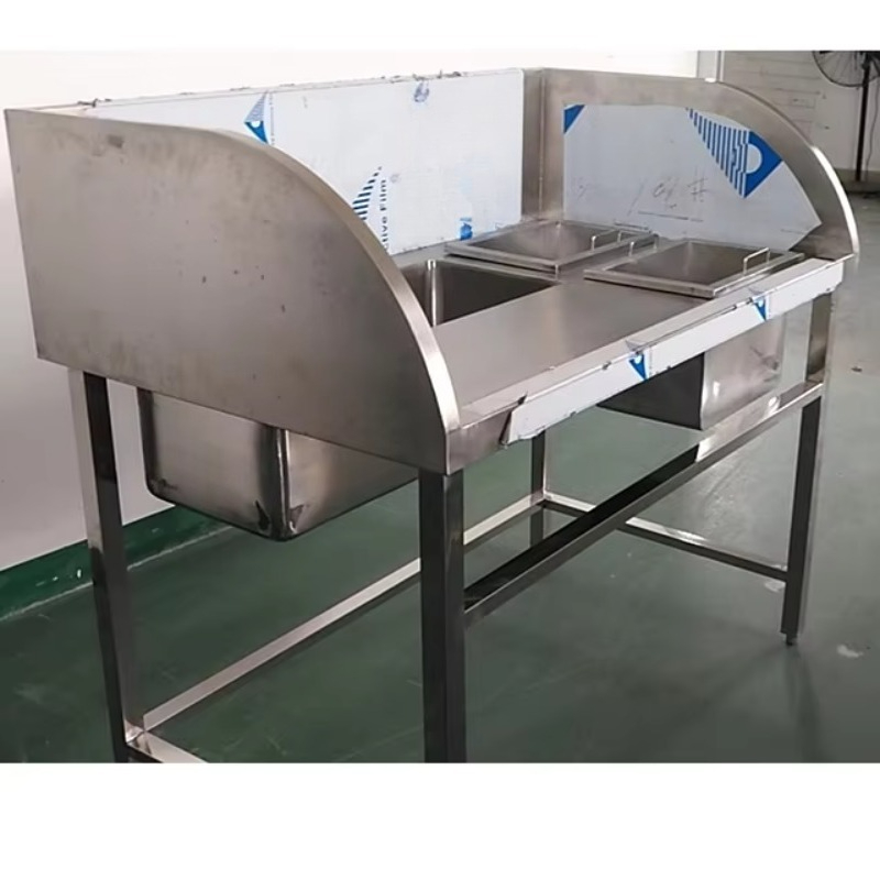 طاولة عمل المطبخ لتنظيف الأسما - مراجعة Commercial Kitchen Sink وسعره