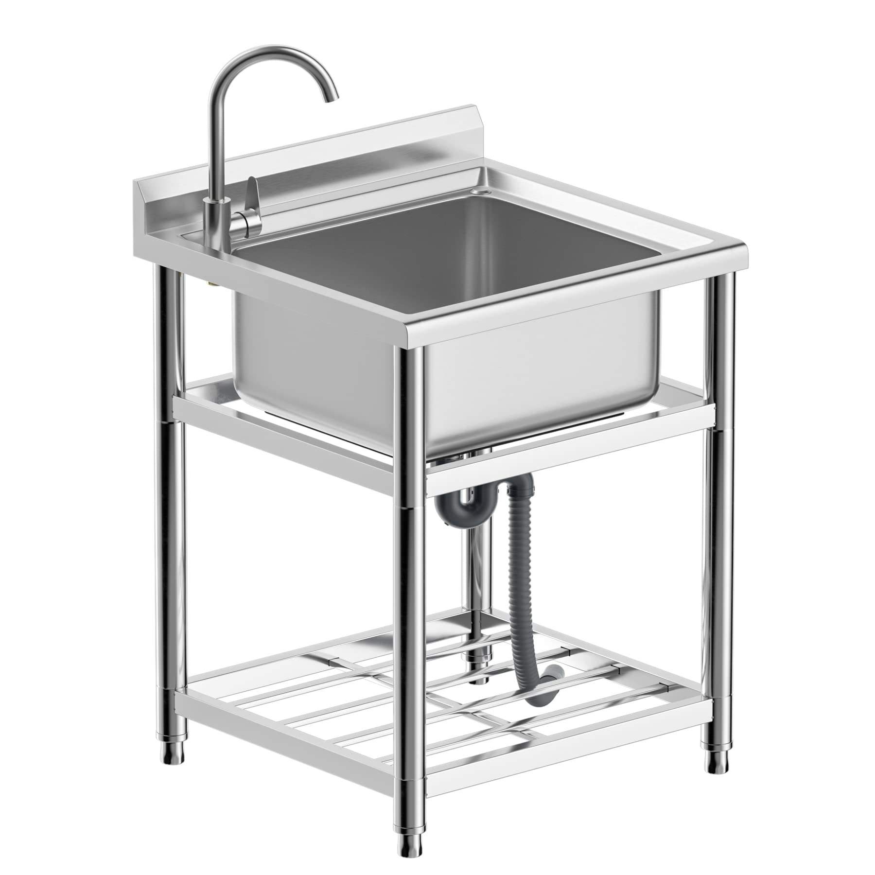 حوض مطبخ تجاري من الفولاذ المق - مراجعة Commercial Kitchen Sink وسعره