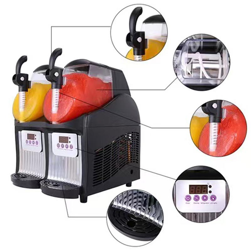 آلة صنع السلاش والثلج المجروش  - مراجعة Slushy Machine وسعره