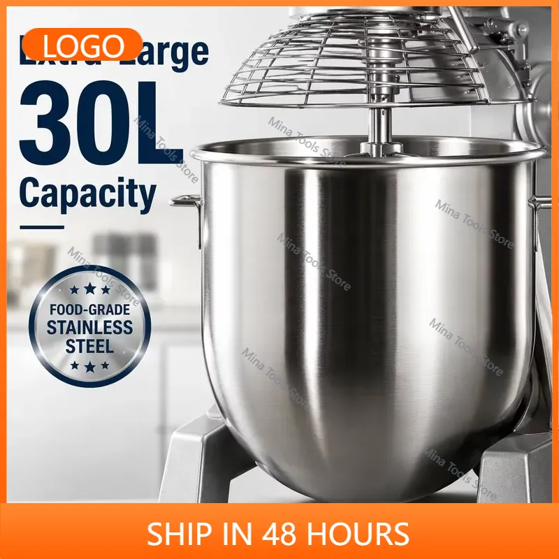 خلاط عجين صناعي تجاري B30 سعة  - مراجعة Dough Mixer Machine وسعره
