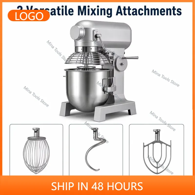 خلاط عجين صناعي تجاري B30 سعة  - مراجعة Dough Mixer Machine وسعره