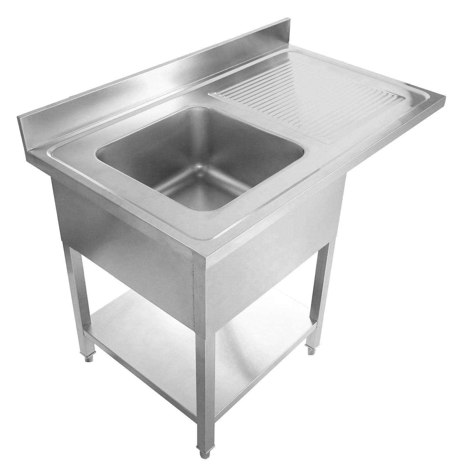 طاولة عمل من الفولاذ المقاوم ل - مراجعة Commercial Kitchen Sink وسعره