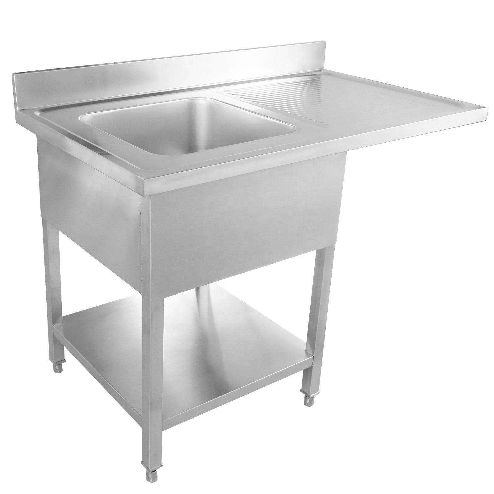 طاولة عمل من الفولاذ المقاوم ل - مراجعة Commercial Kitchen Sink وسعره