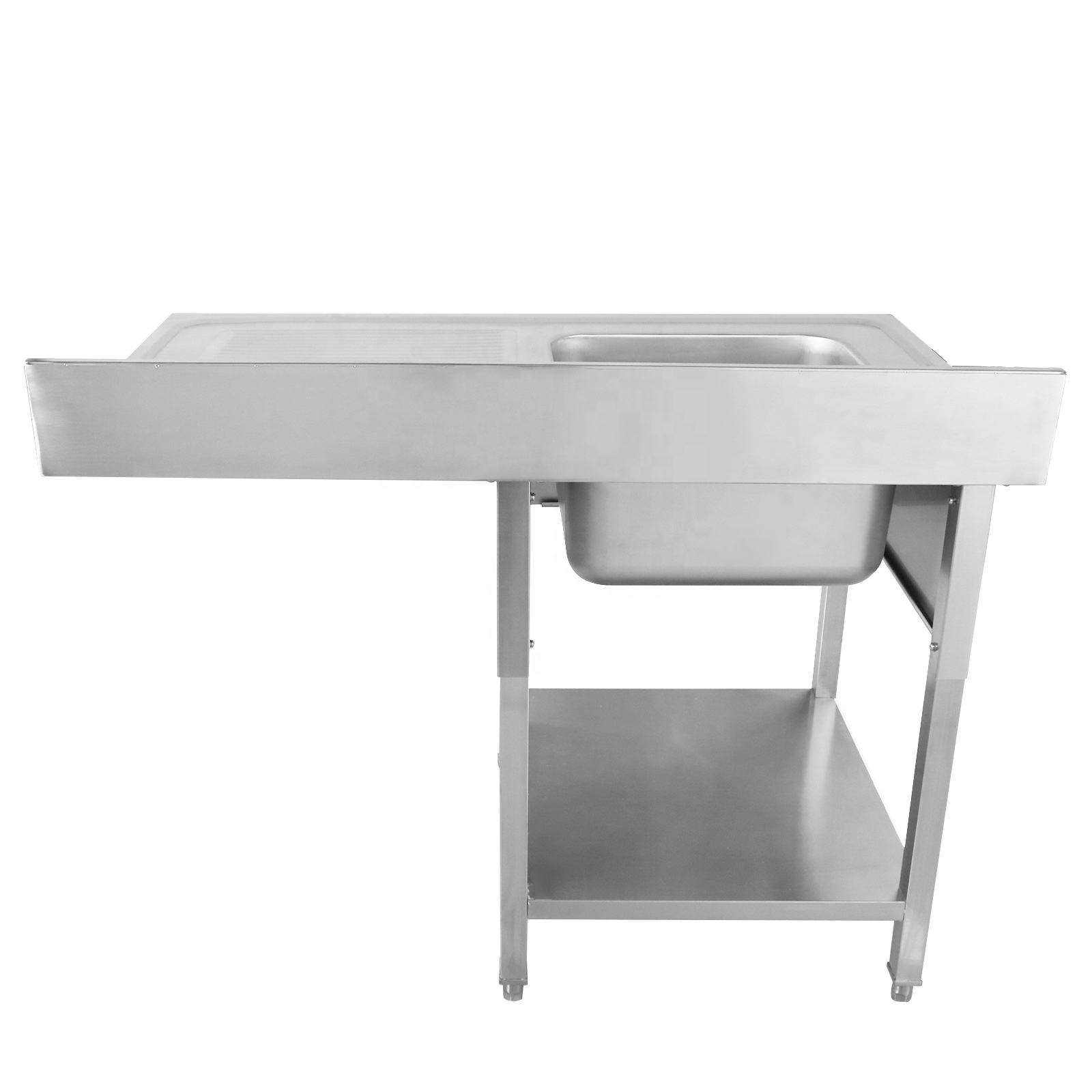 طاولة عمل من الفولاذ المقاوم ل - مراجعة Commercial Kitchen Sink وسعره