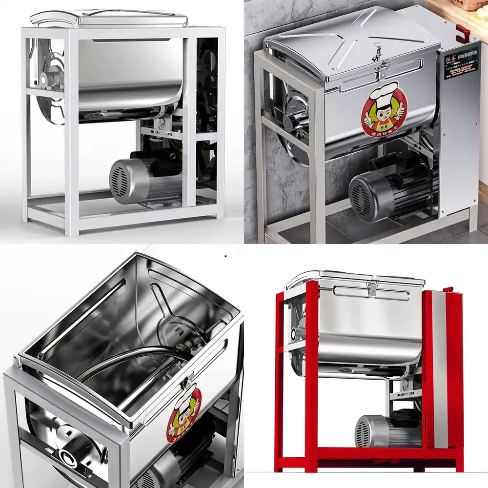 آلة عجن النودلز التجارية الأوت - مراجعة Dough Mixer Machine وسعره